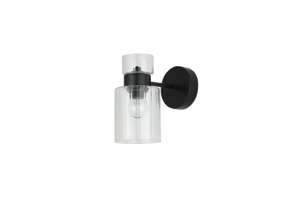 Бра Schaffner Favorito 4565-1В, цвет черный, 1xE27/40Вт