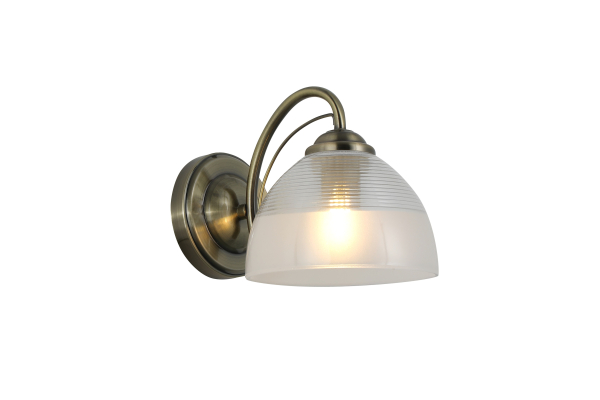 Бра Schaffner Gabbia 4595-1В, цвет бронзовый, 1xE27/40Вт
