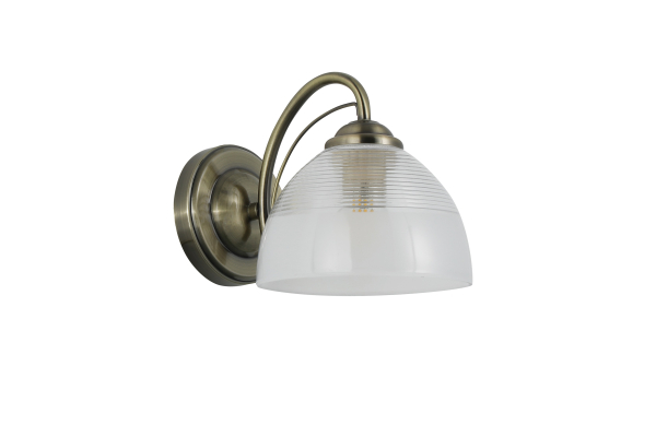 Бра Schaffner Gabbia 4595-1В, цвет бронзовый, 1xE27/40Вт