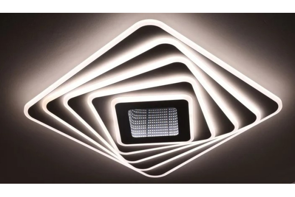 Люстра Schaffner Gameto 63203-500-3D, LED 222Вт, пульт ИК