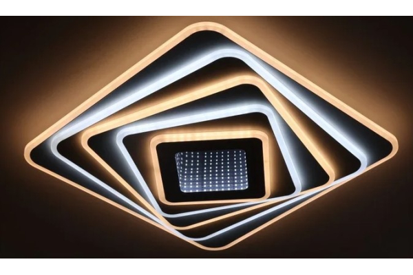 Люстра Schaffner Gameto 63203-500-3D, LED 222Вт, пульт ИК
