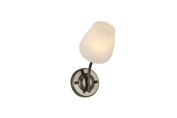 Бра Schaffner Grato 4330-1В, цвет бронзовый, 1xE27/40Вт
