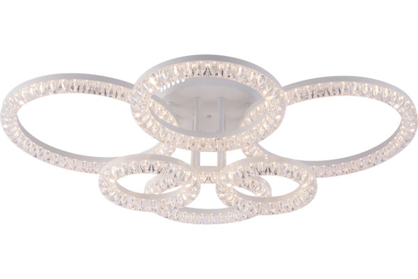 Люстра Schaffner Labbro 4045-2+2+2, LED 144Вт, пульт ИК
