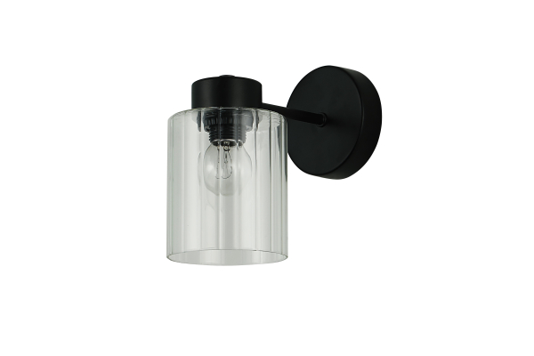 Бра Schaffner Maestra 4530-1В, цвет черный, 1xE27/40Вт