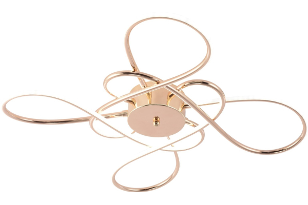 Люстра Schaffner Moglie 4185-4, цвет золото, LED 136Вт, пульт ИК