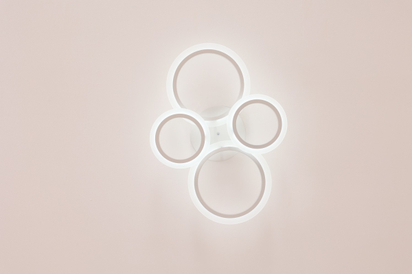 Люстра Schaffner Rudo 21200-2+2, LED 80W, с пультом