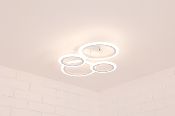 Люстра Schaffner Rudo 21200-2+2, LED 80W, с пультом
