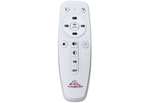 Люстра Schaffner Ruido 39207-6+3, LED 174Вт, пульт ИК