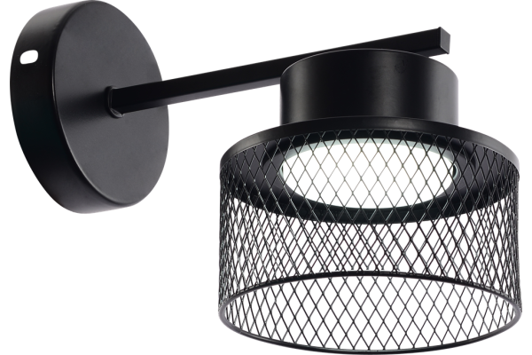 Бра Schaffner Salado 4900-1В, цвет черный, 1xGX53/15Вт