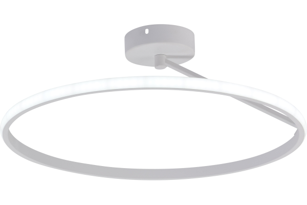 Люстра Schaffner Sincero 3415-500, цвет белый, LED 54Вт (50*50*16,5), пульт ИК