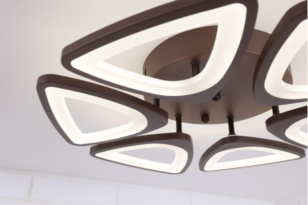 Люстра Schaffner Tinte 21900-6 Coffee, LED 132W