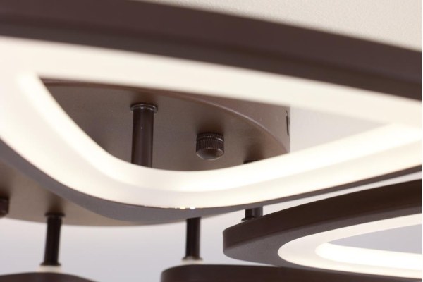 Люстра Schaffner Tinte 21900-6 Coffee, LED 132W