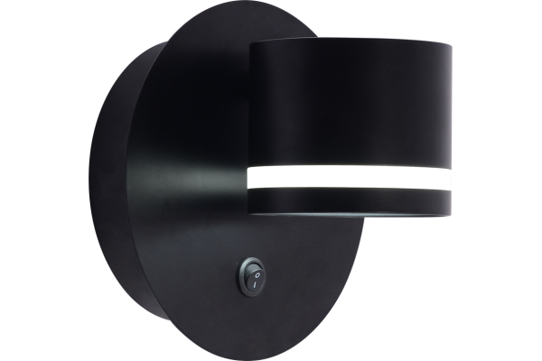 Бра Schaffner Versi 4455-1В, цвет черный, 1xGX53/15Вт