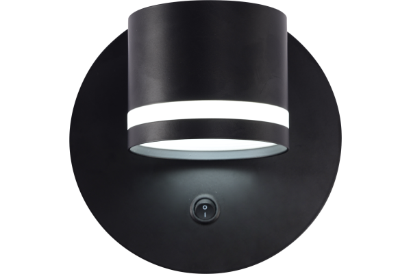 Бра Schaffner Versi 4455-1В, цвет черный, 1xGX53/15Вт