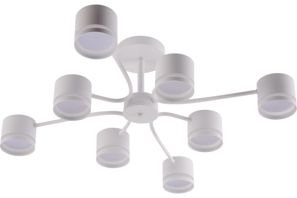 Люстра Schaffner Visione 4490-8, цвет белый, 8хGX53/15Вт