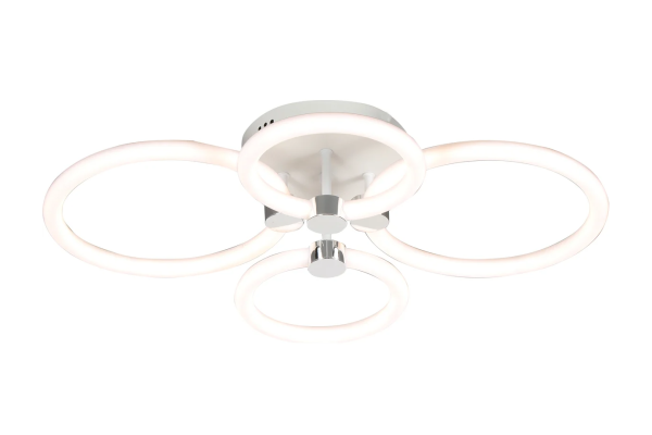 Люстра Schaffner Volonta 3435-2+2 WH+CR, LED 68W