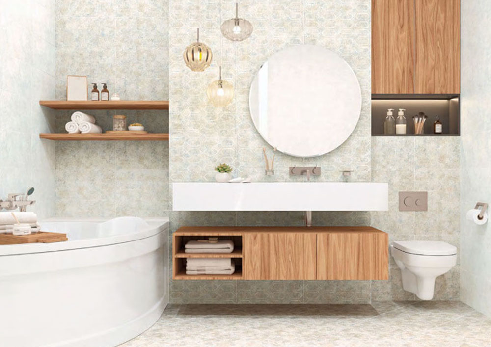 Дизайн для большой ванной комнаты