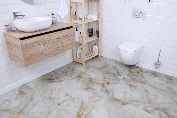 Ванная комната в частном доме - 15