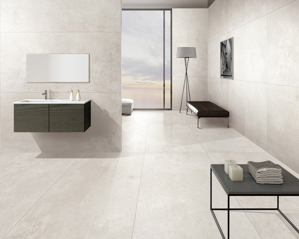 Ванная комната в частном доме - 1