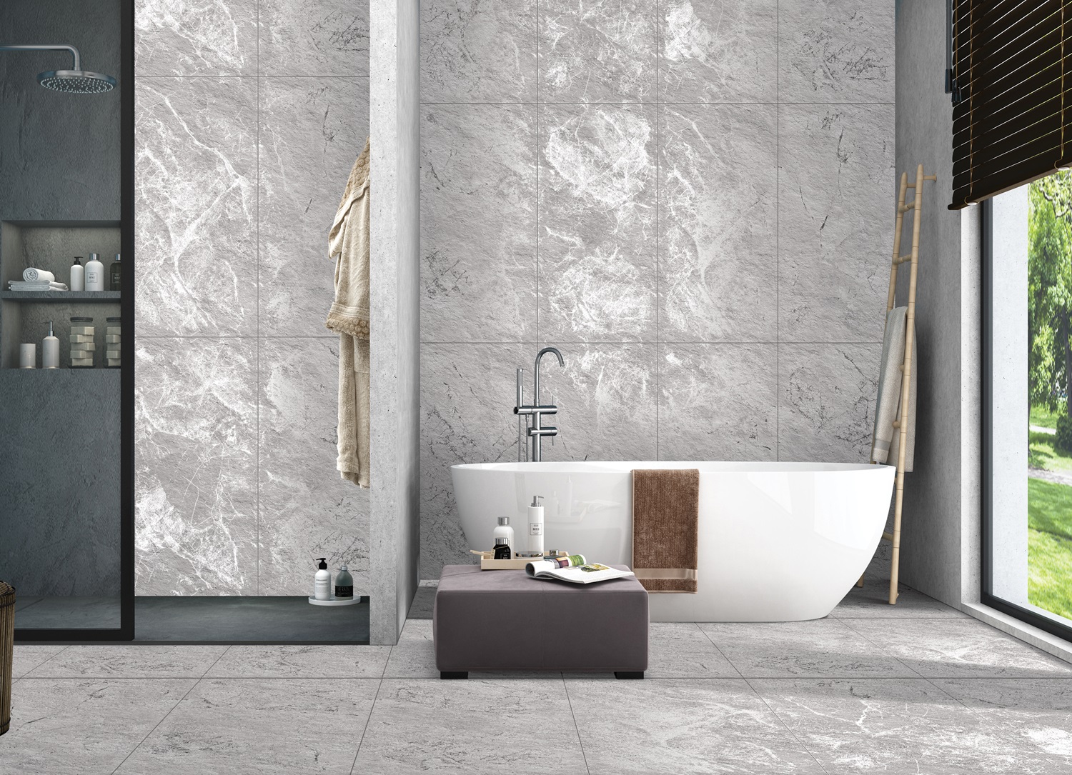 Ванная комната в частном доме - 23