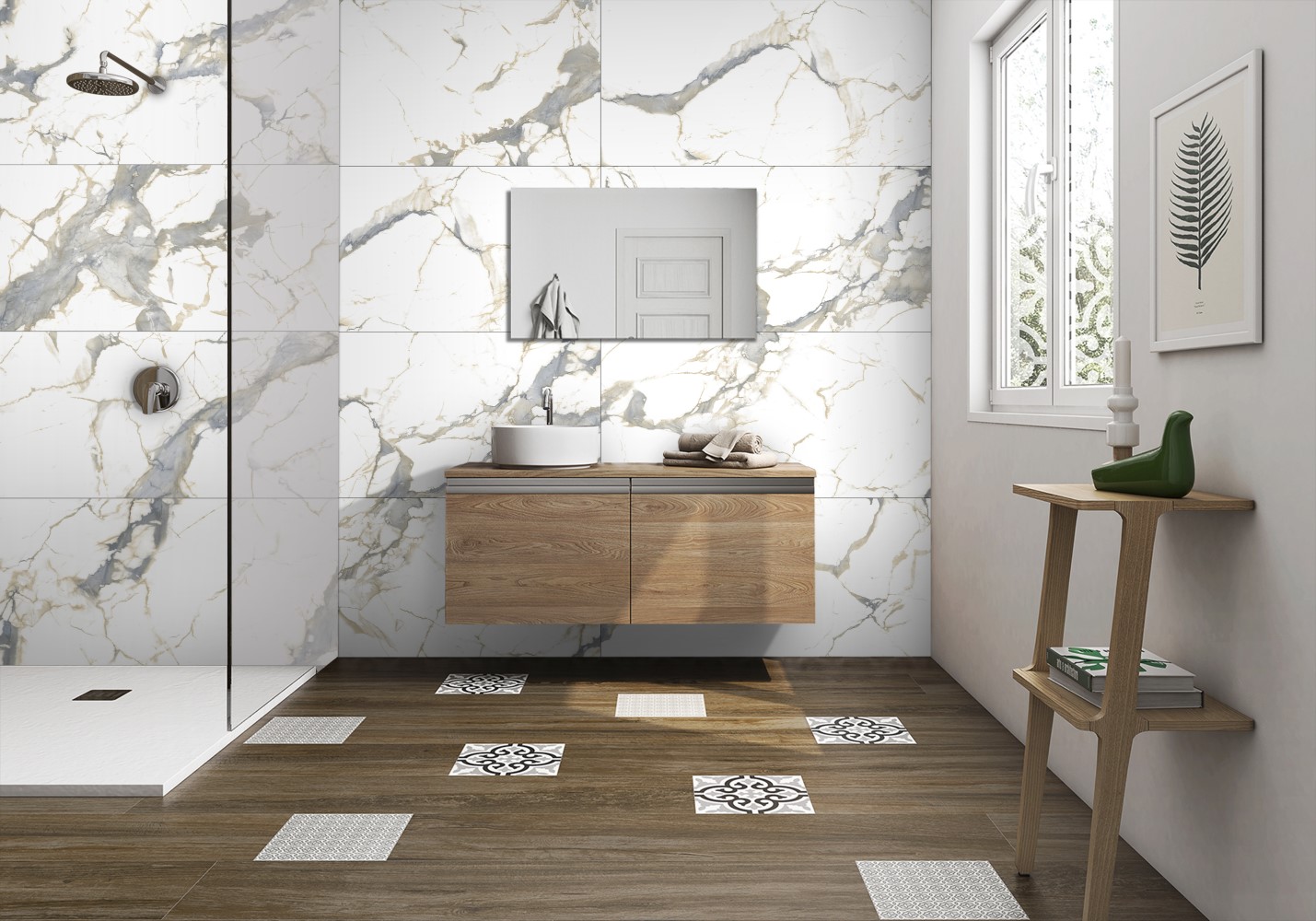 Ванная комната в частном доме - 3