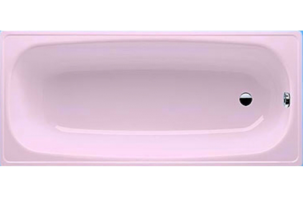 Ванна стальная BLB, EUROPA 150х70, без ножек, розовая купить по цене 4 ...