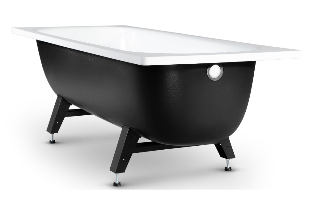 Стальная ванна ВИЗ Reimar R-74901, 170х70 с полимерным покрытием, с ...