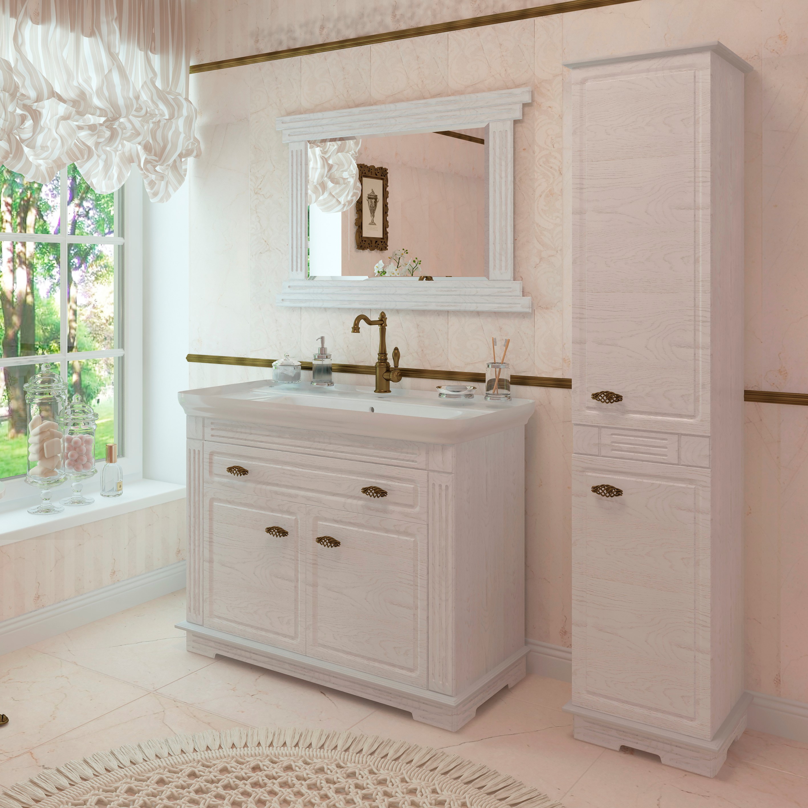 палермо 105 мебель для ванной сборка